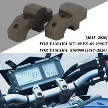 FOR YAMAHA MT09 Tracer 900 FZ09 Handlebar Bar Risers Barback Motorcycle Mount Handle Clamp Universal Handlebar Riser Bar 2024 - buy cheap