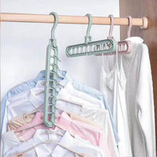 Non-Slip Plastic Clothes Hanger Storage Rack Holder Wardrobe Closet Organizer Clothing Space Saving Hanging Hooks 2024 - buy cheap