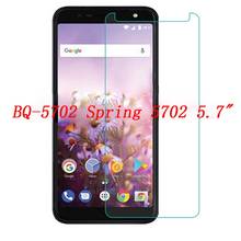 Smartphone Tempered Glass for BQ BQ-5702 Spring 5702 9H Explosion-proof Protective Film Screen Protector cover phone 2024 - buy cheap