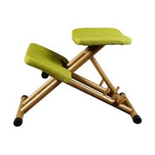 Ergonomically Designed Kneeling Chair Green Fabric Cushion Modern Office Computer Chair Ergonomic Posture Knee Chair  Design 2024 - buy cheap