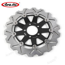 Arashi 1PCS For KAWASAKI W 650 1999 - 2006 Floating CNC Front Brake Disc Rotor W650 2000 2001 2002 2003 2004 2005 2024 - buy cheap