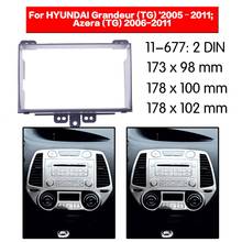 Frame Panel Top Radio Fascia For HYUNDAI Grandeur (TG) 2005–2011 Stereo Fascia Dash CD Trim Installation Frame Kit 2024 - buy cheap