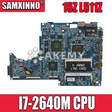 CN-01XFF3 01XFF3 1XFF3 para la placa base del ordenador portátil For DELL XPS 15Z L511Z DASS8BMBAE1 con I7-2640M CPU y N12P-GE-A1 GPU HM67 2024 - compra barato