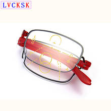 Ultralight Foldable Blue Light Blocking Progressive Reading Glasses magnifier Women Men TR90 multifocal Presbyopia Eyeglasses N5 2024 - compre barato