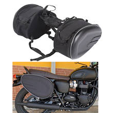 Waterproof Motorcycle Luggage Saddle Bag Universal Motorcycle Racing Race Helmet Travel Bags Suitcase Saddlebag Accessories 2024 - buy cheap