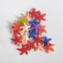 10 шт. Милая миниатюрная полимерная Морская звезда для желаний, милые поделки, миниатюрное искусственное украшение, rfid-блокировка, Декор #808 2024 - купить недорого