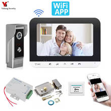 Sistema de intercomunicação doméstica com fio, wi-fi, smart ip, campainha de vídeo, 7 tamanhos, com câmera telefone de porta com fio de 1x1080p 2024 - compre barato