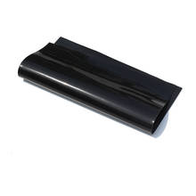 Lámina de goma de silicona de 1, 1,5, 2, 3, 4 mm de grosor/500x500mm de ancho, alfombrilla de hoja de goma de color negro 2024 - compra barato