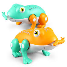 Электрисветильник кальная Танцующая игрушка в виде животного, лягушка, забавные детские игрушки на батарейках 2024 - купить недорого