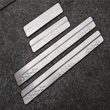 Stainless Steel Door Sill Scuff Plate For 2014-2019 Nissan X-trail X Trail Xtrail T32 Welcome Pedal Trim Car Styling Accessories 2024 - buy cheap
