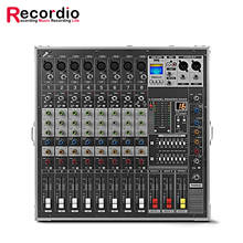 GAX-MK280 Green Audio Portable Mixer Sound Console High Power Integrated Power Amp Mixer 8 Channel 16 Kinds of Digital ECHO DJ 2024 - buy cheap