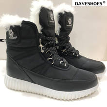 Women  Snow Boots Female Plush Winter Boots Women Warm Ankle Botas Mujer Winter Shoes Woman 2024 - buy cheap