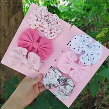 8Sets(24Pc)Handmade Dot Fabric Hair Bow,Baby Hair Clips,Elastic Nylon Girls hairband,DIY Hairpin ,Kids Women Hairtie Accessories 2024 - buy cheap