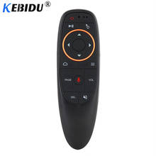 Kebidu-controle remoto para controle remoto, g10s, g10, ir, ave, sem fio, 2.4 ghz, compatível com android, tv box, mini h96 max x99 2024 - compre barato