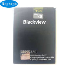 New 2500mAh Replacement Battery For Blackview A30 Mobile Phone 2024 - buy cheap