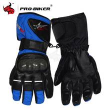 PRO-BIKER Motorcycle Gloves Off-Road Racing Motorbike Riding Gloves Winter Men Motocross Full Finger Gloves Warm Guantes Moto 2024 - buy cheap