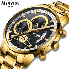 NIBOSI 2020 Men Watches military Luxury Brand men's Quartz wrist watch Business casual Waterproof wristwatch Relogio Masculino 2024 - buy cheap