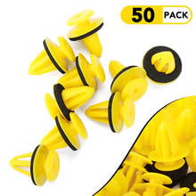 50Pcs/Bag Door Panel Clips With Seal Ring For BMW E34 E36 E38 E39 E46 M3 M5 Z3 X5 Car Accessories 2024 - buy cheap