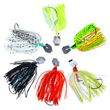 1Pcs 12g/15g/20g Silicone Jig Head Skirt Beard Fishing Lures Fly Rubber Swim Bass Hook Bait Isca Artificial Para Pesca Leurres 2024 - buy cheap