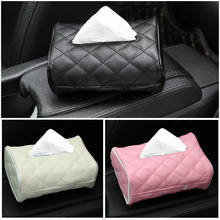 Car Sun Visor Tissue Box Holder Storage Decoration For Mercedes Benz W202 W220 W204 W203 W210 W124 W211 W222 X204 AMG CLK 2024 - buy cheap