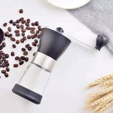 Coffee beans grinder manual With bean storage espresso maker Portable grain burr grinder pepper mill Coffee milling barista tool 2024 - buy cheap