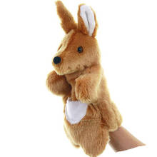 Kangaroo Baby Hand Plush Stuffed Puppet Toys Christmas Birthday Gifts 2024 - buy cheap