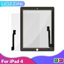 AAA+++ For iPad 4 Touch Screen Digitizer With/No Button Front Glass Display Touch Panel A1458 A1459 A1460 100% Tested 2024 - buy cheap
