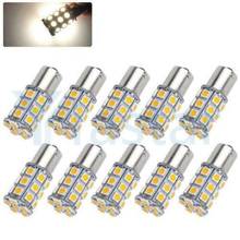 100Pcs 24V DC White 5050 27 SMD Led Bulbs 1156 3156 P21W Car SUV Backup Tail Turn Signal Brake Lights Indicator Lens For Cars 2024 - buy cheap