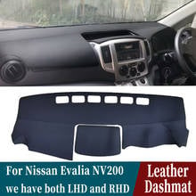 Leather Dashmat Dashboard Cover Pad Dash Mat Carpet Car-Styling accessories custom For Nissan Evalia NV200 2024 - buy cheap