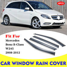 For Mercedes Benz B class W245 B200 2008-2012 car rain shield deflectors awning trim cover exterior car-styling accessories 2024 - buy cheap