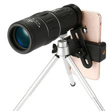 Telescopio Monocular de alta potencia para exteriores, 16X52, alta definición, doble tono, para caza, Camping, regalos para niños 2024 - compra barato