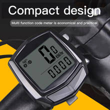Bike Computer With LCD Digital Display Bicycle Odometer Speedometer Waterproof Cycling Wired Stopwatch Riding Accessories 2024 - buy cheap