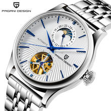New PAGANI DESIGN Luxury Brand Watch Men Automatic Watch Man Stainless Steel Waterproof Sport Mechanical Wristwatch Reloj Hombre 2024 - buy cheap