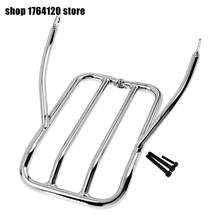 Chrome Rear Fender Luggage Shelf Rack Case Casing For Harley Sportster Iron 883 XL883N 2009-2017 Sportster 1200 Nightster XL1200 2024 - buy cheap