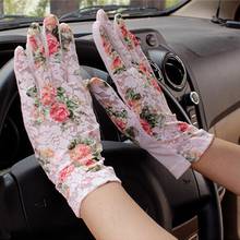 Summer Driving Gloves Non-slip Breathable Ladies Gloves Spot Summer Thin UV Protection Sun Gloves Driving Gloves 2024 - buy cheap