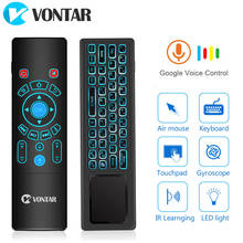 Беспроводная мини-клавиатура VONTAR T6 Plus с тачпадом и подсветкой, 2,4 ГГц 2024 - купить недорого
