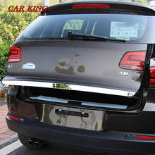 For Tiguan 2010 2011 2012 2013 2014 2015 stainless steel High-quality Rear Trunk Lid Cover Trim Car styling 1pcs 2024 - buy cheap