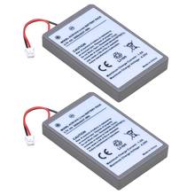 2pcs 3.7V 2000mAh Battery for Sony PS4 CUH-ZCT2 or CUH-ZCT2U Pro Slim Bluetooth Dual Shock Controller Second Generation 2024 - buy cheap