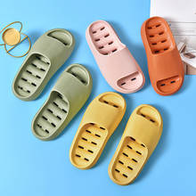 Summer Quick Dry Foam Slides Men Women Slippers Fashion Footwear Indoor Bath Shoes Home Slippers Couples Jelly Slides Platform 2024 - buy cheap