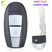 KEYECU OEM Genuine 2 Buttons Smart Remote Key Card 433MHz ID47 for Suzuki Swift 2013-2018 FCC ID: TS008 P/N: 37172-71L10 2024 - buy cheap