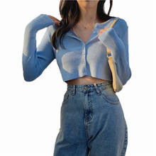 Women Long Sleeve Top Buttons Tee Shirt Elegant Ladies Solid Color Stretch T shirt Summer Casual Plain Fashion Streetwear 2024 - buy cheap