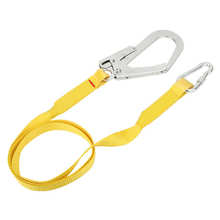 Alloy Steel Carabiner Outdoor Climbing Roofing Roofers Aerial Work Safety Belt Protection Harness Lanyard Hook 2024 - buy cheap