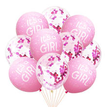 Balões de chá de bebê em forma de menino, balões de hélio para festa de aniversário de 12 polegadas 2024 - compre barato