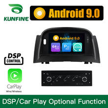 Radio con GPS para coche, reproductor Multimedia con Android 9,0, ocho núcleos, 4GB de RAM, 64GB de ROM, DVD, estéreo, para Renault Megane II 2004-2009 2024 - compra barato