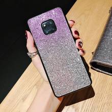 Luxury Shiny Case For Huawei P40 P30 P30 Pro Honor 10 9 Lite 20 8X 9X Y5 Y6 Y7 Y9 P Smart 2019 Back Cover Funda Bling Coque 2024 - buy cheap