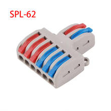 1pcs/Lot SPL-42/62 Mini Fast Wire Connector Universal Wiring Cable Connector Push-in Conductor Terminal Block DIY YOU 2024 - buy cheap