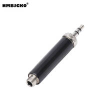 Mini xlr adaptador de áudio para fone de ouvido, adaptador de alta qualidade de 3.5mm macho de 1/8mm a 3.5 ", estéreo fêmea de 1/8mm 2024 - compre barato