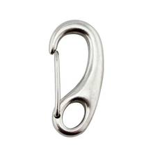 304 Stainless Steel Egg Shape Spring Snap Multifunctional Hiking Camping Belt Carabiner Quick Release Hook 10Pcs/5Pcs/2Pcs 2024 - buy cheap