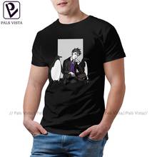 Camisa de manga curta dos homens do camiseta de oswald cobblepot de gotham t camisa grande 100 algodão engraçado impressão verão tshirt 2024 - compre barato