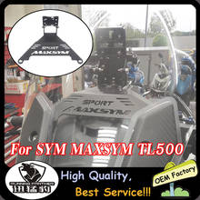 Placa de suporte de navegação para celular, carregador sem fio para motocicleta sism maxsym tl 500 tl500 2019 2020, acessórios para motocicletas 2024 - compre barato